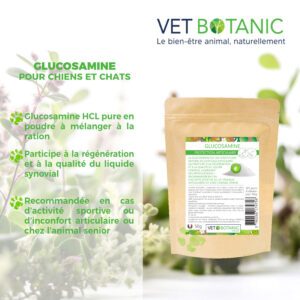 Bienfait articulation chien chat Glucosamine - Vet Bota