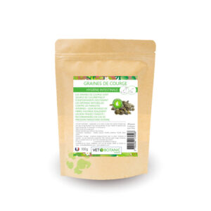 Graine de courge chien chat parasite interne -Vet Botanic