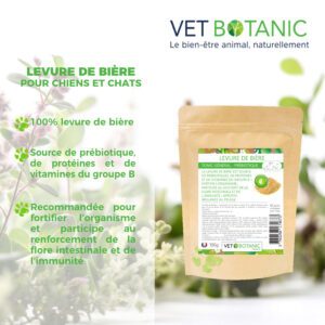 Bienfaits Levure de bière chien chat - Vet Botanic
