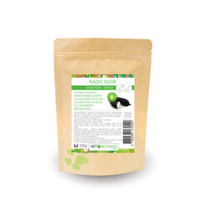 Utilisation Radis noir Digestion chien et chat - Vetbotanic