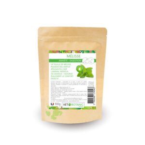 MELISSE Plante pure en poudre - Anxiété et digestion chiens et chats