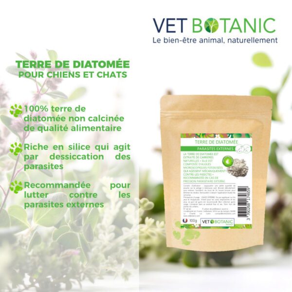 TERRE DE DIATOMÉE CHIEN & CHAT
