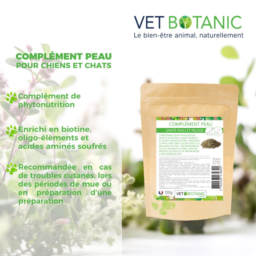 COMPLEMENT PEAU - Beauté de la peau et du pelage chez le chien et le chat – Image 2