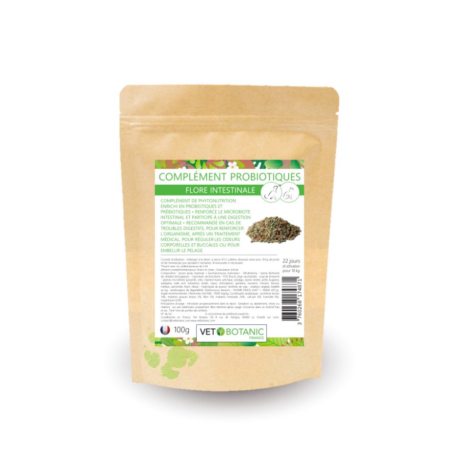 COMPLEMENT PROBIOTIQUES CHIENS ET CHATS