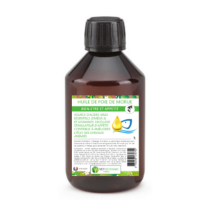 HUILE DE FOIE DE MORUE - Remise en forme cheval